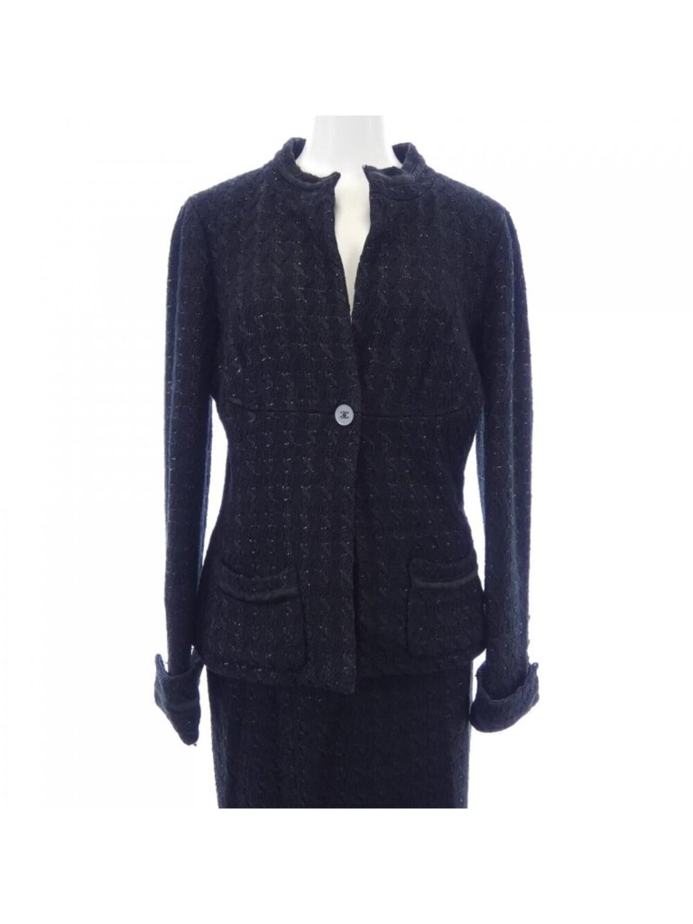 Chanel Vintage Suit Black